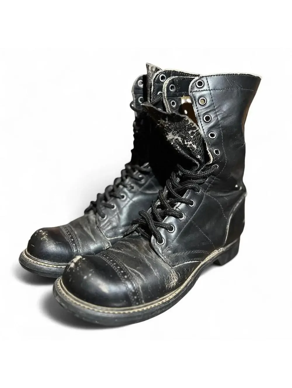 Vintage Double H Quality Combat Jump Boots